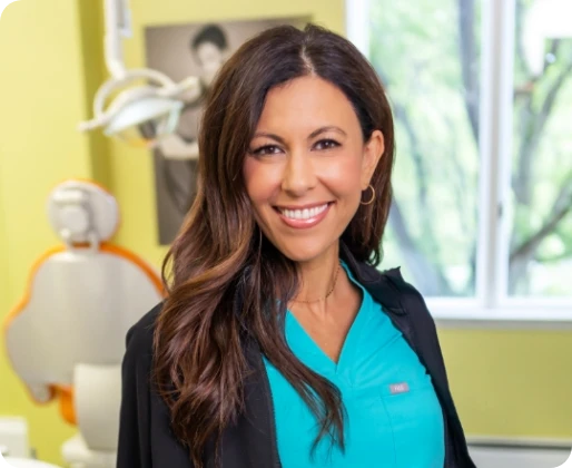 Dr. Mira Albert, founder of Brush Pediatric Dentistry
